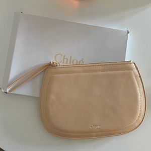 Chloe leather pouch